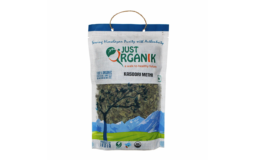 Just Organik Kasoori Methi    Pack  50 grams